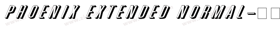 Phoenix Extended Normal字体转换